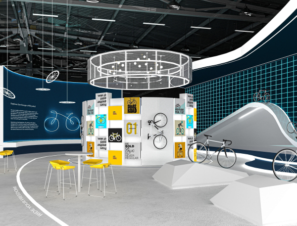 Χώρος έκθεσης ποδηλάτων